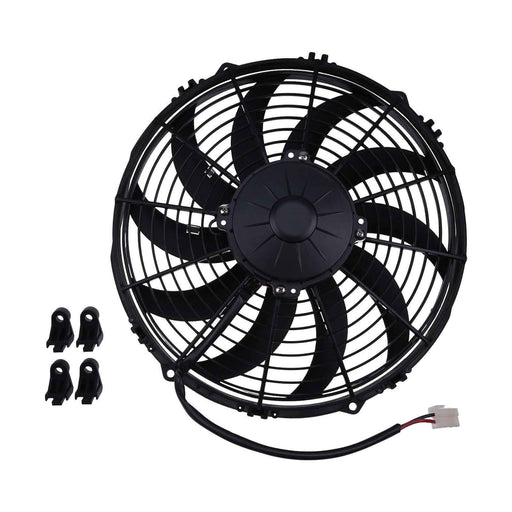 DURAFORCE 305mm Diameter 10 Blades 24V Curved Fan For Spal VA10-BP50/C-61A 30101814
