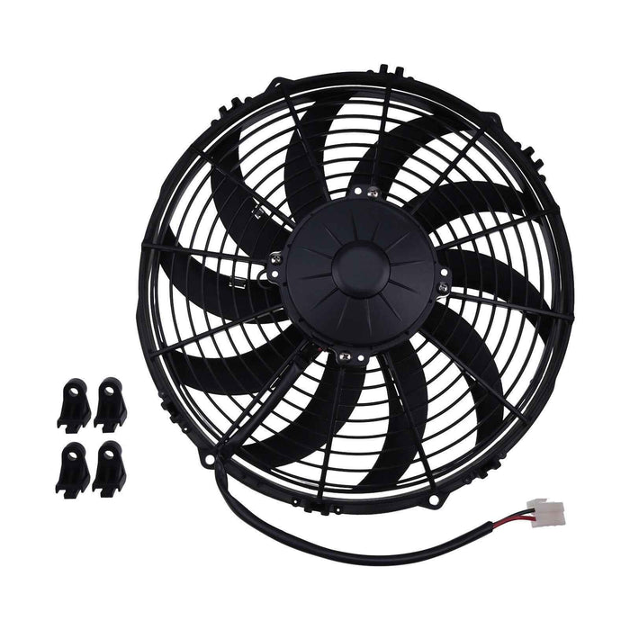 DURAFORCE 305mm Diameter 10 Blades 24V Curved Fan For Spal VA10-BP50/C-61A 30101814