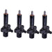 DURAFORCE 4X Fuel Injectors 2645664 26461103 1447218E91 for Perkins 4.236 Massey Ferguson
