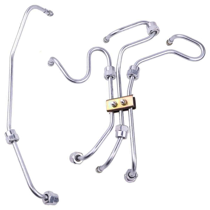 DURAFORCE Fuel Injector Pipe Set 8970177881 for Isuzu 4JG1 4JB1 Komatsu Doosan SOLAR 55