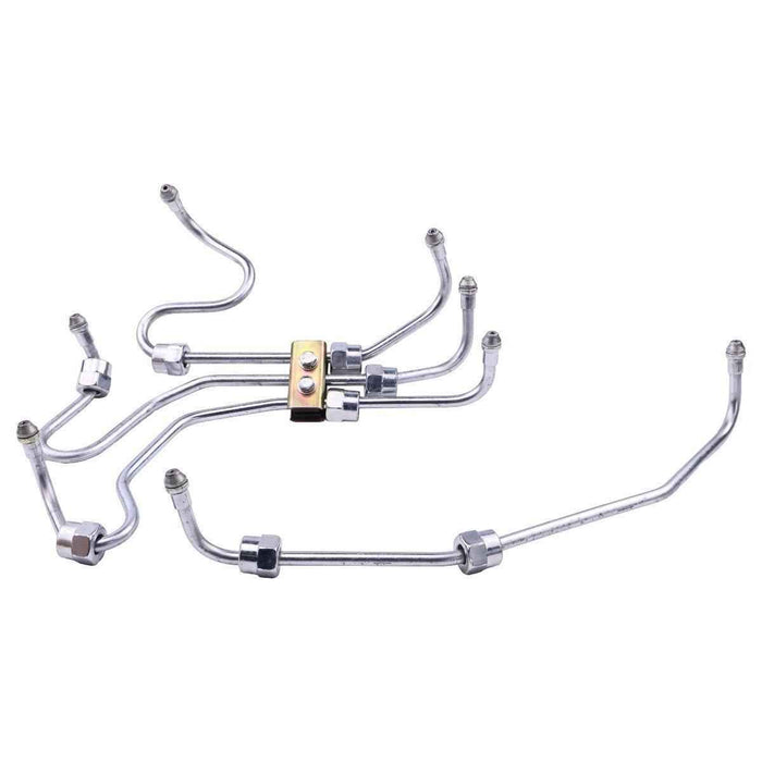 DURAFORCE Fuel Injector Pipe Set 8970177881 for Isuzu 4JG1 4JB1 Komatsu Doosan SOLAR 55