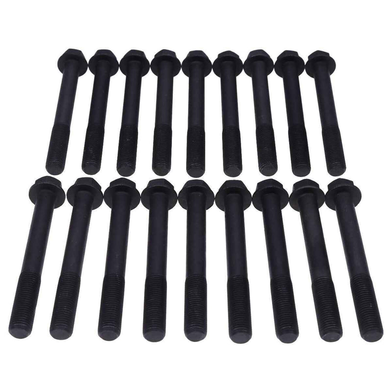 DURAFORCE 18X Cylinder Head Bolt 6655158 for Bobcat 645 751 753 7753 S130 S150 5600 5610