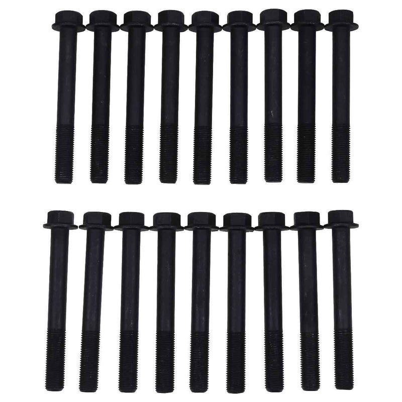 DURAFORCE 18X Cylinder Head Bolt 6655158 for Bobcat 645 751 753 7753 S130 S150 5600 5610