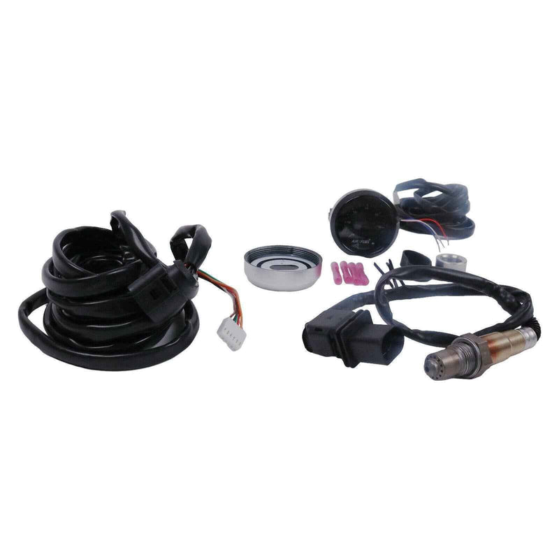 DURAFORCE UEGO Wideband O2 Air Fuel Ratio Gauge AFR 52mm w/4.9 LSU Sensor 30-4110