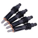 DURAFORCE 4Pcs Fuel Injectors 3802338 for Cummins Engine 4BT 3.9L 4B3.9-C