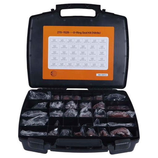 DURAFORCE 580PCS O-Ring Seal Kit for Caterpillar Nitrile Material 90Shore 270-1528 4C-4782