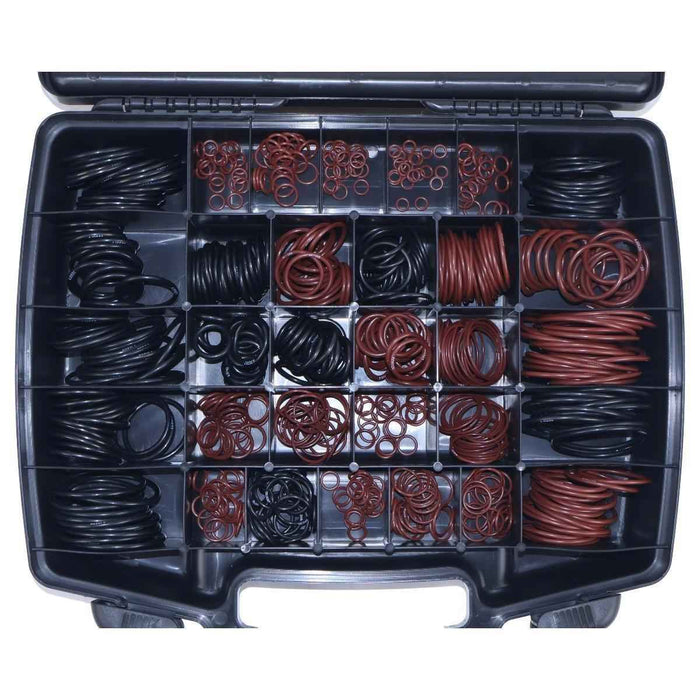 DURAFORCE 580PCS O-Ring Seal Kit for Caterpillar Nitrile Material 90Shore 270-1528 4C-4782