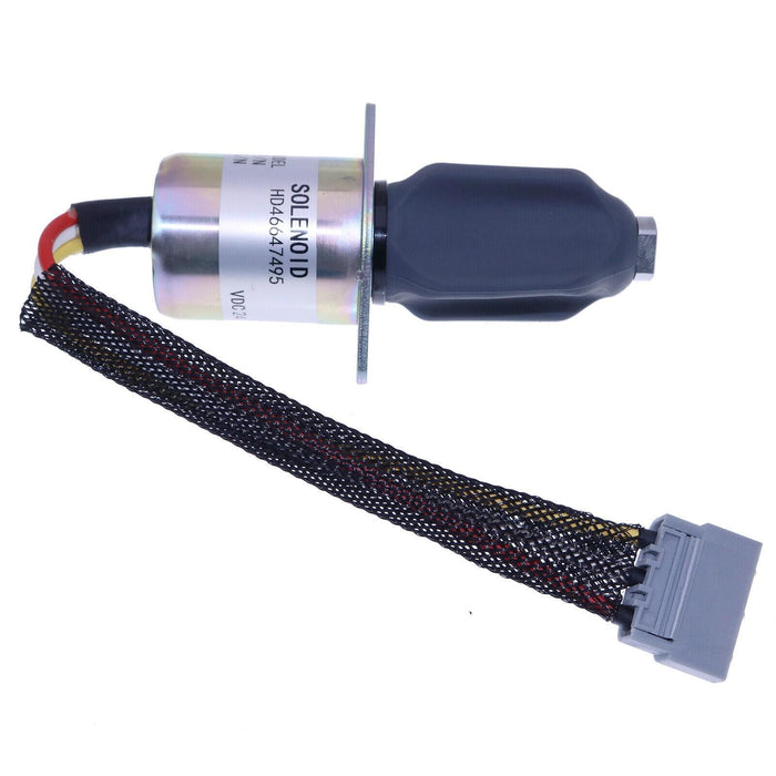 DURAFORCE 24V Stop Solenoid 6785-5121 VOE11033700 for Volvo L70B L70C L330C Wheel Loader