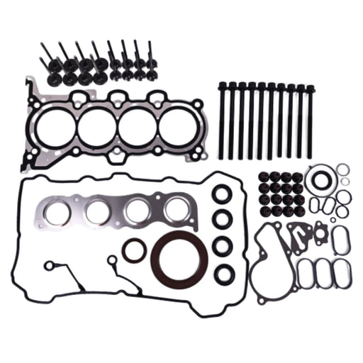 DURAFORCE Head Gasket Set w/Bolts, Intake Exhaust Valves For 11-2016 Elantra Soul 1.8 2.0L