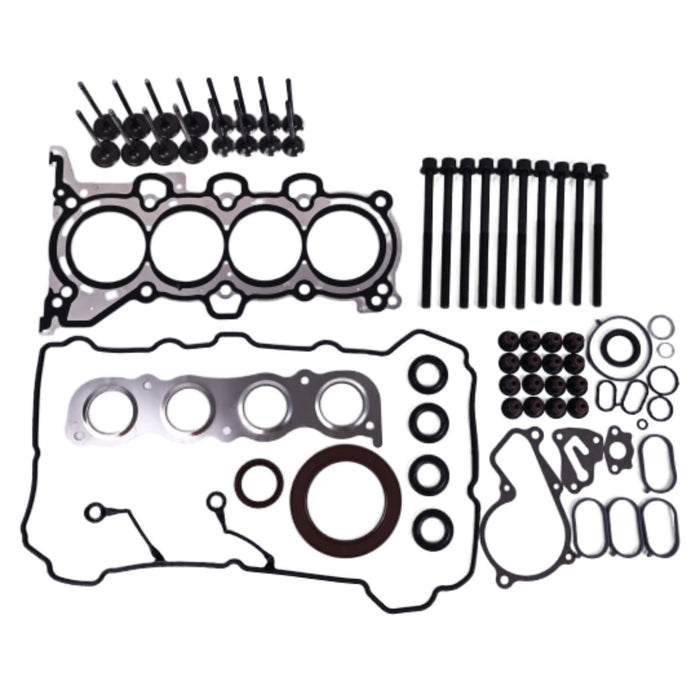 DURAFORCE Head Gasket Set w/Bolts, Intake Exhaust Valves For 11-2016 Elantra Soul 1.8 2.0L