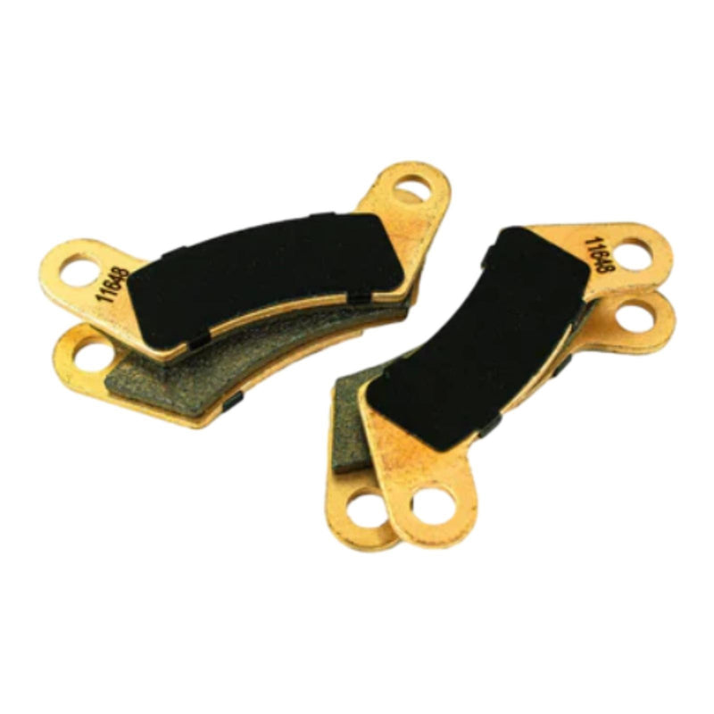 DURAFORCE 4Pcs Brake Pad 103993701 Fit for Club Car UTV Carryall 1500 1700 XRT 1550 Case