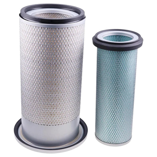 DURAFORCE Air Filter Kit 600-181-6540 600-181-6560 forKomatsu PC100L-6 PC128US-1 PC128UU-1