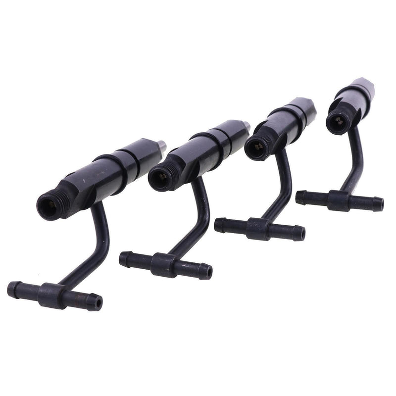 DURAFORCE 4Pcs Fuel Injector 6646906 for Isuzu Engine 4JB1 Bobcat 843 853 1213 1112100BB