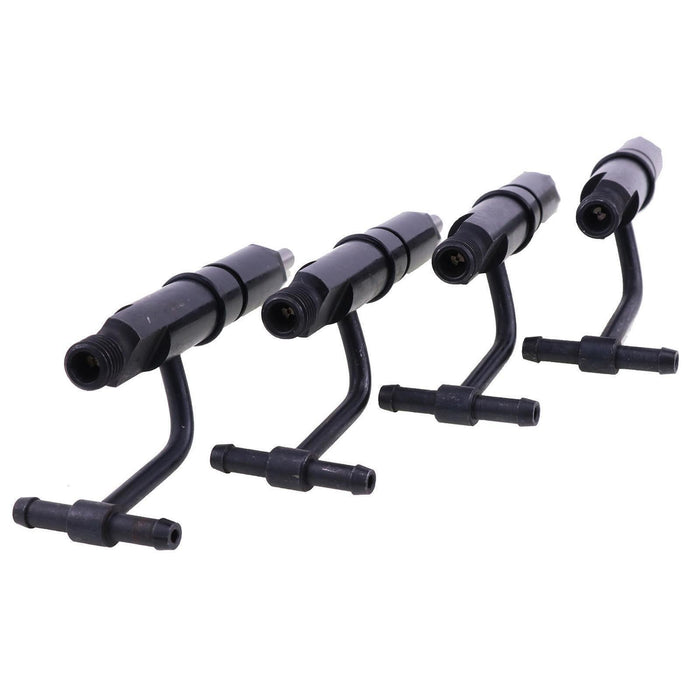 DURAFORCE 4Pcs Fuel Injector 6646906 for Isuzu Engine 4JB1 Bobcat 843 853 1213 1112100BB