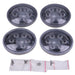 DURAFORCE 4Pcs 4.5" LED Tractor Work Light For John Deere 2510 3010 4000 4450 4250 4050