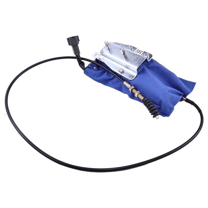 DURAFORCE 24V Stop Solenoid Stopper 1819002270 for Isuzu 4BG1 6BD1 Hitachi EX200-2