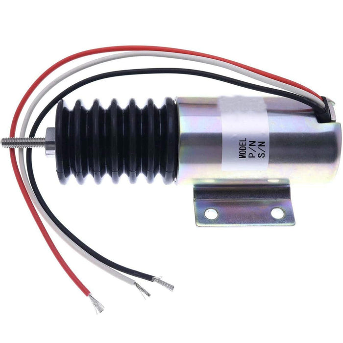 DURAFORCE Stop Solenoid Valve 1204187 1197017 For Caterpillar Engine 3054C 3054T 3056 3116