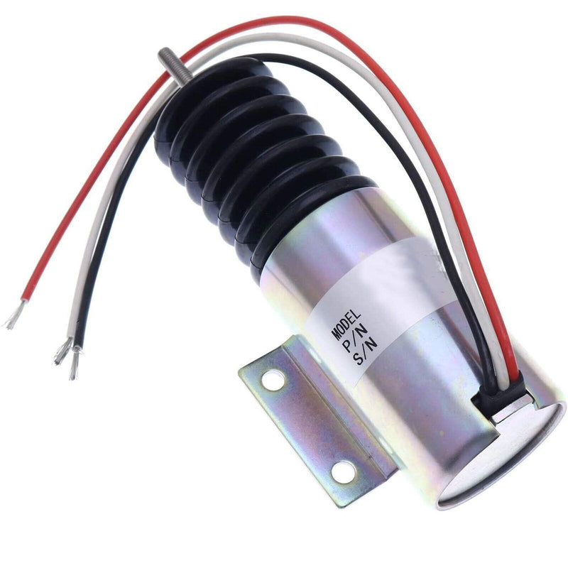 DURAFORCE Stop Solenoid Valve 1204187 1197017 For Caterpillar Engine 3054C 3054T 3056 3116