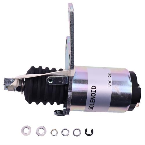 DURAFORCE 24V Stop Solenoid 136-9518 139-8247 for Caterpillar 315 315B 315C 315L 318B