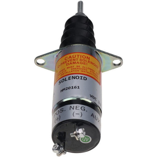 DURAFORCE 12V Fuel Solenoid AM108771 AM108772 for John Deere 425 430 455 GT242 LX172 LX173