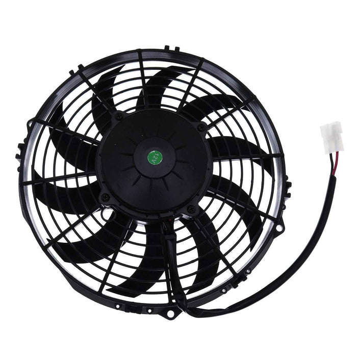DURAFORCE 12V 10 Blade Low Profile Puller Fan VA11-AP7/C-57A 30100435 For Spal 802CFM