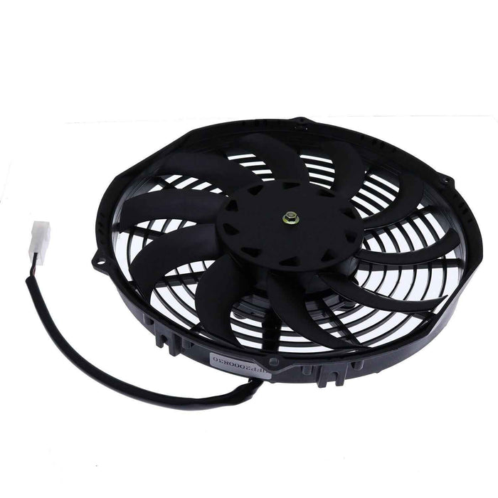 DURAFORCE 12V 10 Blade Low Profile Puller Fan VA11-AP7/C-57A 30100435 For Spal 802CFM