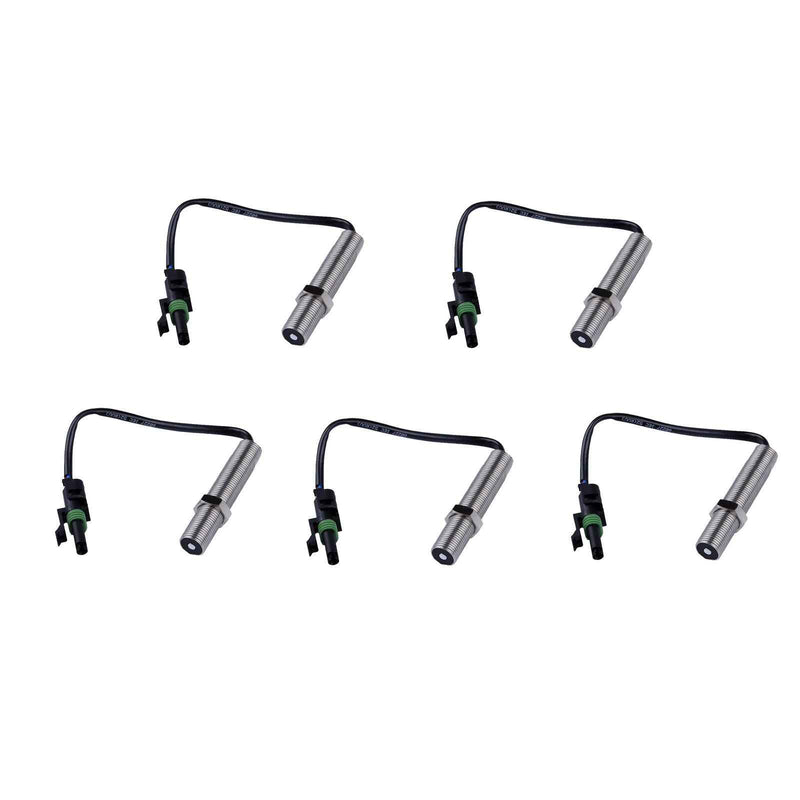 DURAFORCE 5Pcs Magnetic Pickup Speed Sensor 3034572 3251812 ForCummins K19 G855 G38 QSK19G