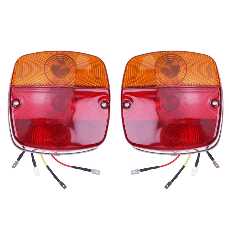 DURAFORCE 2Pcs Tail Lamp VOE11039553 for Volvo L110 L150 L220 L70F L150D EL70 EW130 EW150