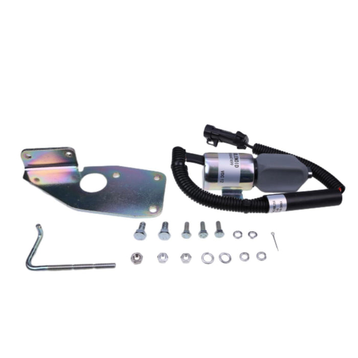 DURAFORCE 12V Shut Down Solenoid SA-4805-12 1753ES-12E6UC4B1S1CC43 for Kubota Engine