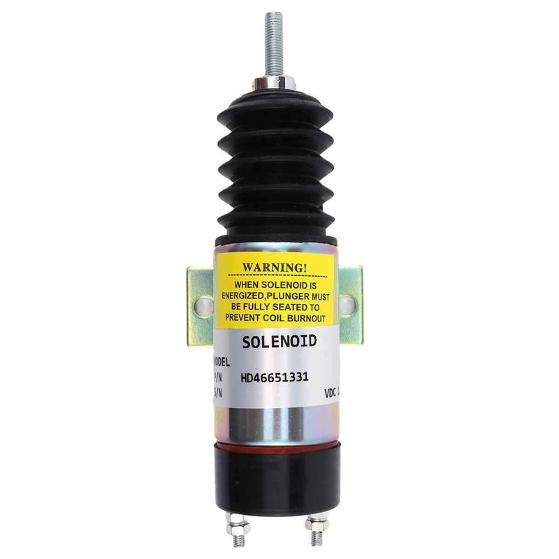 DURAFORCE 12V Stop Solenoid 51745GT for Genie GS-2668 RT GS-2669 RT GS-3369 RT Kubota