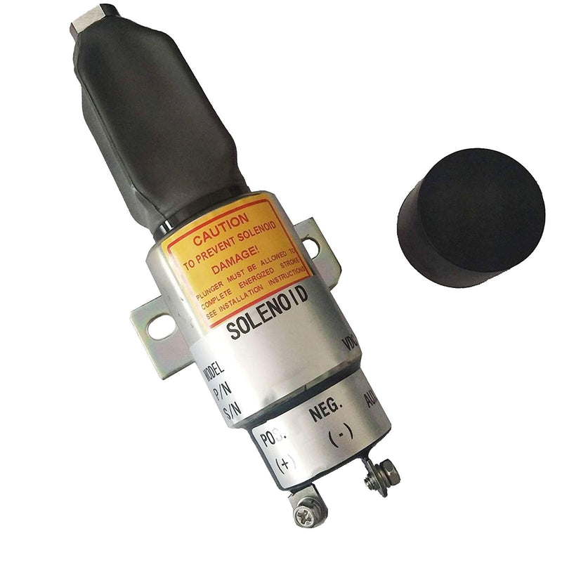 DURAFORCE 12V Fuel Shut Down Solenoid 1700-2567 1753-12E6U1B1 1753-12E6U1B1S1 for Woodward