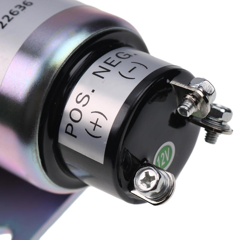 DURAFORCE 12V Shutoff Solenoid SA-2774-12 2001-12F2U1B2A Fit for Woodward Counterparts