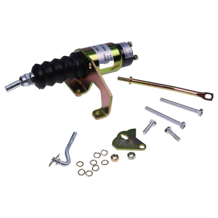 DURAFORCE 12V Fuel Shutoff Solenoid 3740055 7027300 for JLG 40H 60H 70H 80HX Deutz F3L912