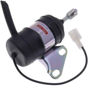 DURAFORCE 12V Fuel Shutoff Solenoid for Kubota 16851-60011 16851-60012 Denso 052600-4530