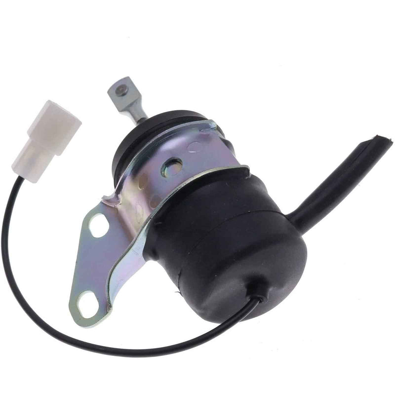 DURAFORCE 12V Fuel Shutoff Solenoid for Kubota 16851-60011 16851-60012 Denso 052600-4530