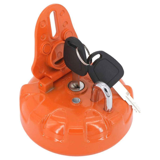 DURAFORCE Fuel Tank Cap D100 K1004166 w/2 Keys for Daewoo Doosan DX140LC DX160W DX180LC
