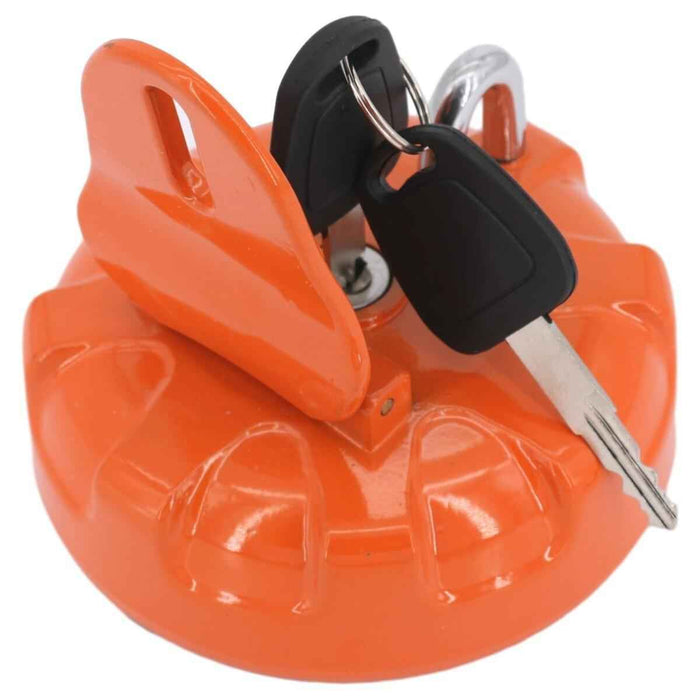 DURAFORCE Fuel Tank Cap D100 K1004166 w/2 Keys for Daewoo Doosan DX140LC DX160W DX180LC
