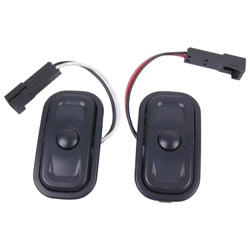 DURAFORCE L&R Steering Wheel Radio Control Switch For Jeep Dodge Ram 56046098AB 56046099AD