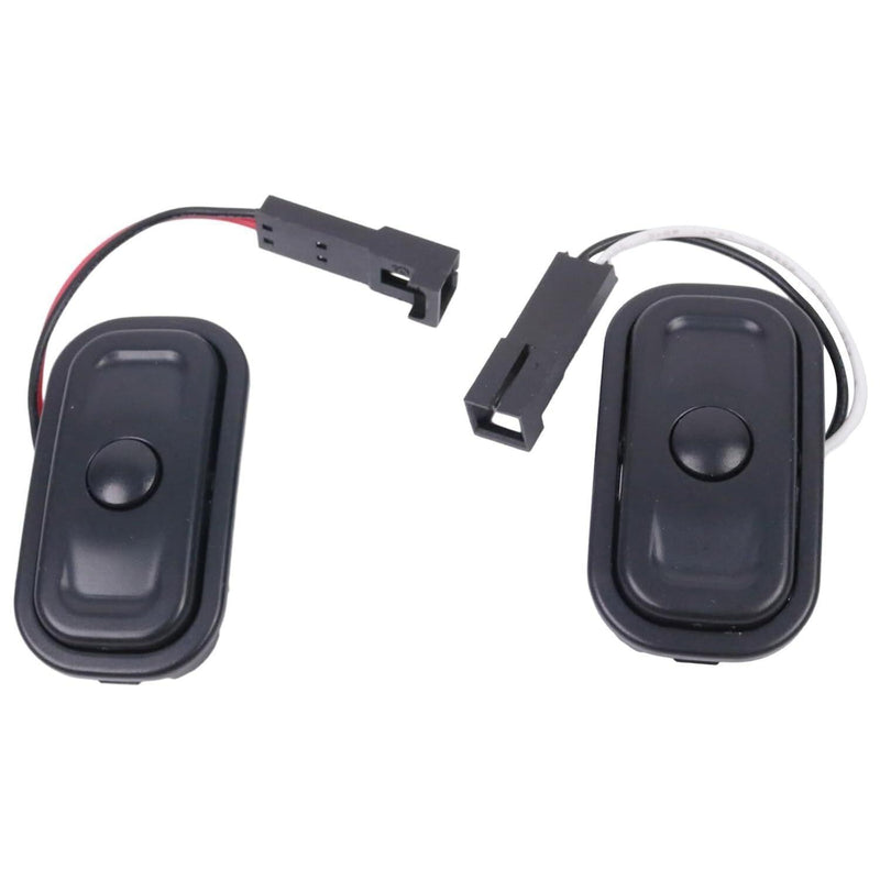 DURAFORCE L&R Steering Wheel Radio Control Switch For Jeep Dodge Ram 56046098AB 56046099AD