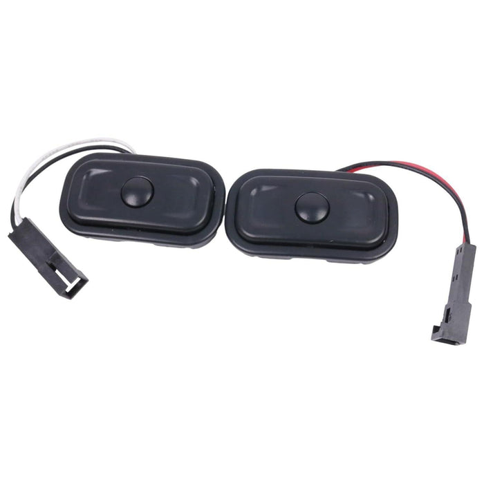 DURAFORCE L&R Steering Wheel Radio Control Switch For Jeep Dodge Ram 56046098AB 56046099AD