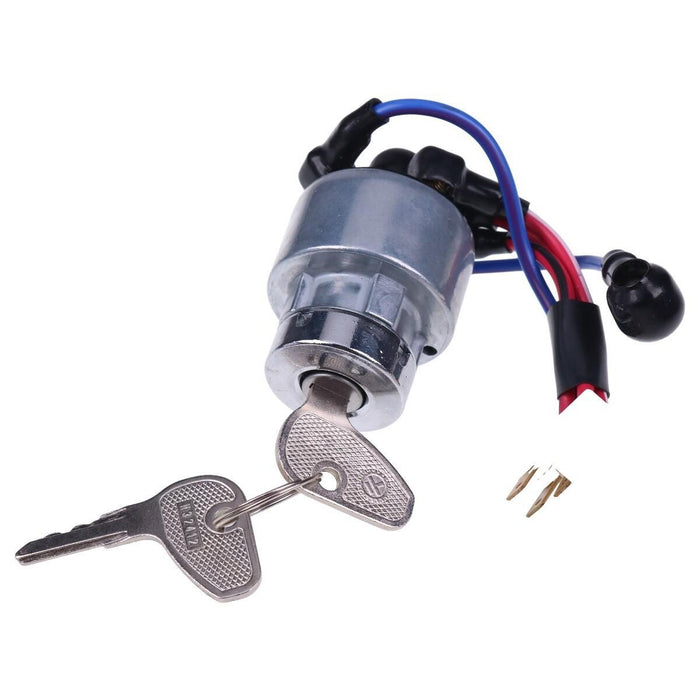 DURAFORCE Ignition Switch w/Keys 35260-31800 for Kubota L235 L275 L2350DT 3526031800
