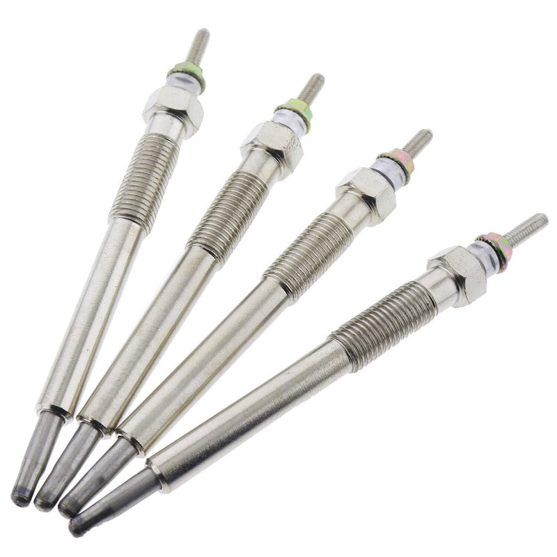 DURAFORCE 4x Glow Plug 6684850 for Bobcat B300 E32 E35 S130 S150 S175 S205 S510 T110 T140
