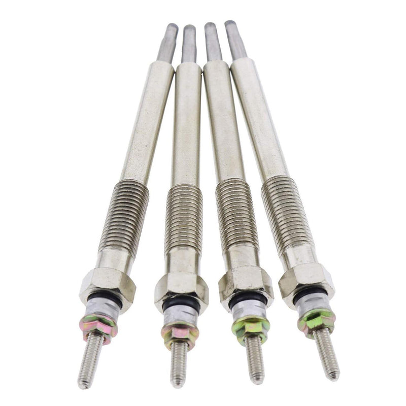 DURAFORCE 4x Glow Plug 6684850 for Bobcat B300 E32 E35 S130 S150 S175 S205 S510 T110 T140