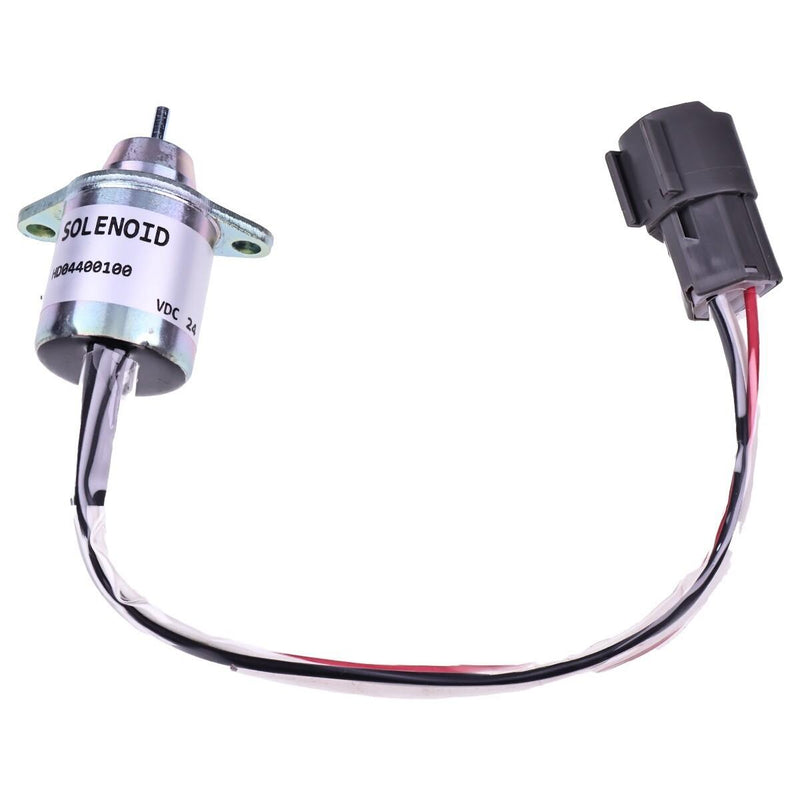 DURAFORCE 24V Fuel Stop Solenoid 1503ES-24S5SUC12S for Yanmar 4TNV98 4TNV94 Hyundai R80