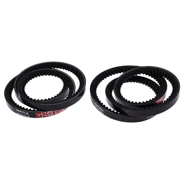 DURAFORCE 2X Alternator Belt 6686683 for Bobcat MT52 MT55 MT85 Mini Track Loader