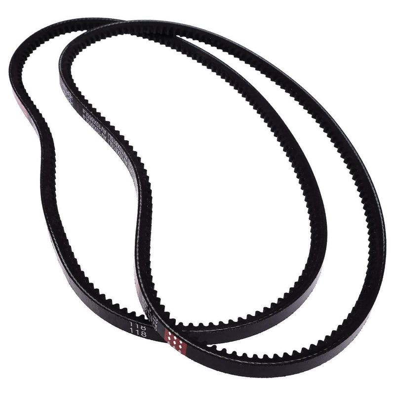 DURAFORCE 2X Alternator Belt 6686683 for Bobcat MT52 MT55 MT85 Mini Track Loader
