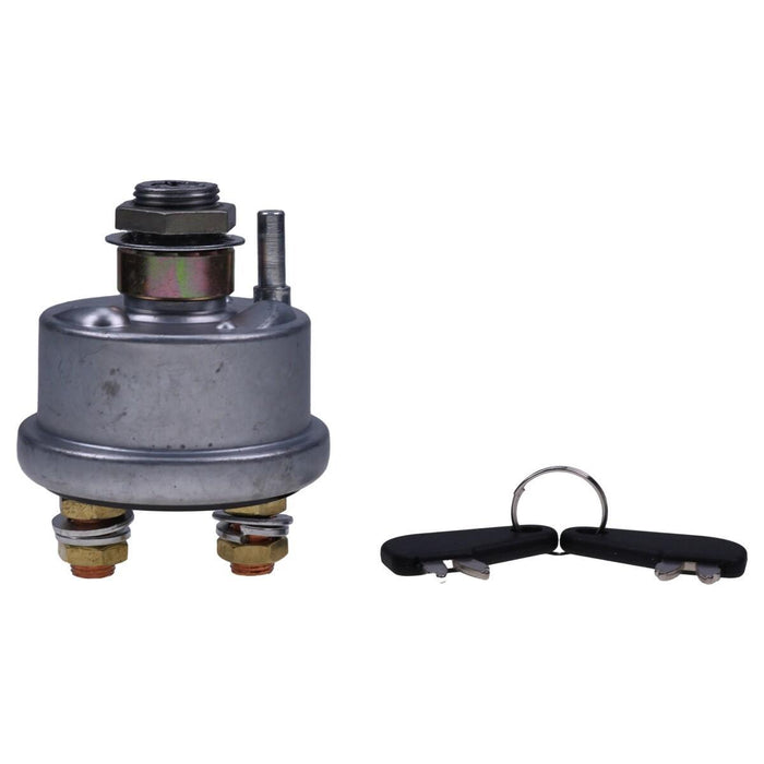 DURAFORCE Master Disconnect Ignition Switch W/ 2 keys For Caterpillar 7N0718 7N-0718