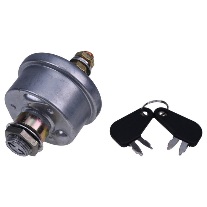 DURAFORCE Master Disconnect Ignition Switch W/ 2 keys For Caterpillar 7N0718 7N-0718