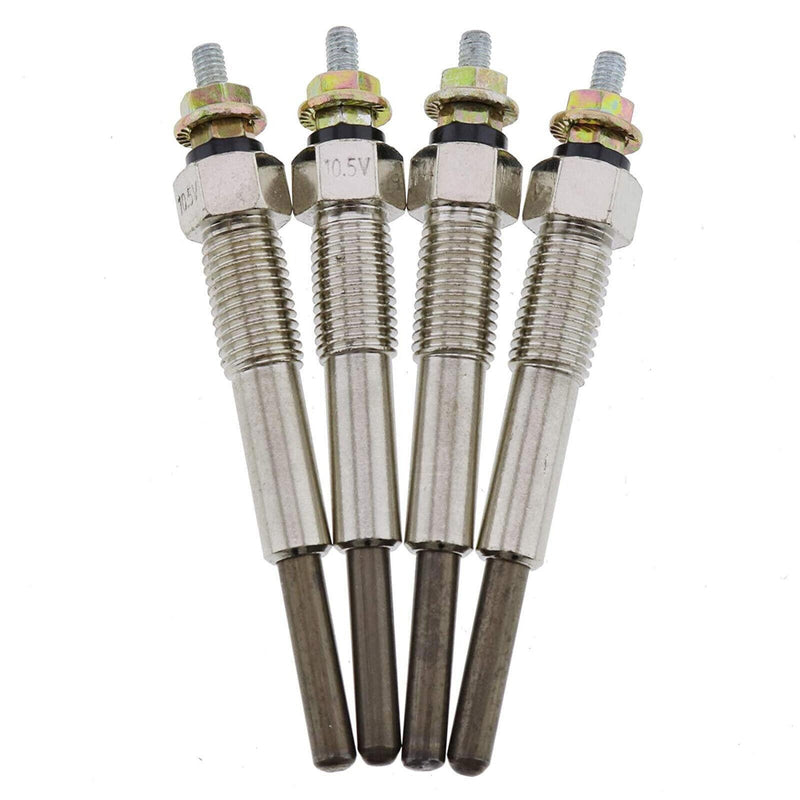 DURAFORCE 4X Plug Glow 9-82511978-0 For Isuzu ELF150 ELF250 TLD13 C240 C221 4BA1 D500 4FA1