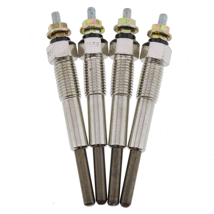 DURAFORCE 4X Plug Glow 9-82511978-0 For Isuzu ELF150 ELF250 TLD13 C240 C221 4BA1 D500 4FA1